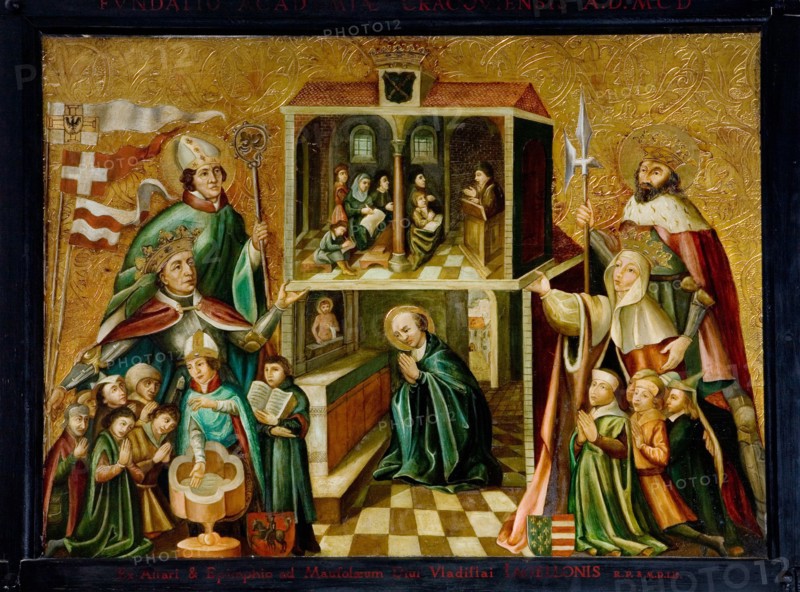 Jogaila and Jadwiga of Poland. Artist: Anonymous