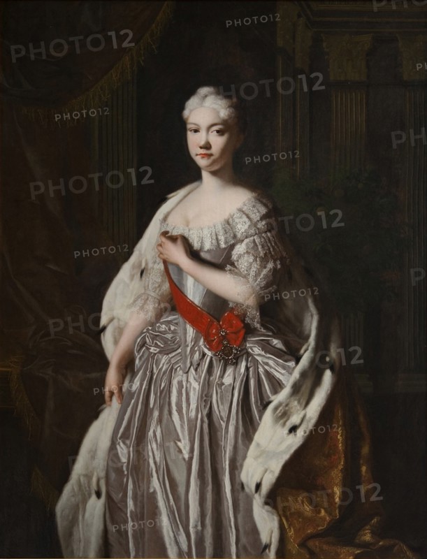 Portrait of Grand Duchess Natalya Alexeyevna of Russia (1714?1728), End 1720s. Artist: Anonymous