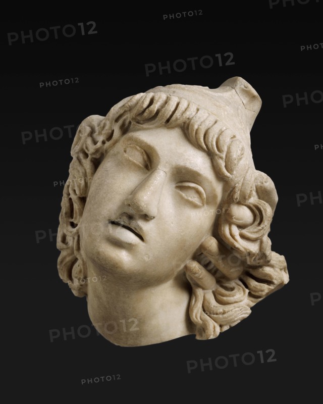 Penthesilea, Amazonian queen (Roman copy from a Greek Original), ca 160 BC. Artist: Art of Ancient Rome, Classical sculpture