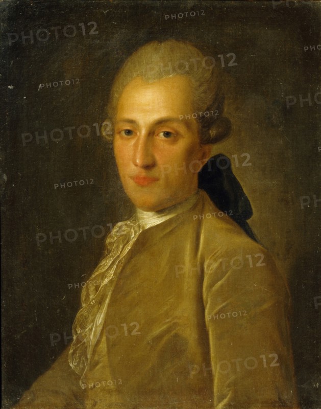 Portrait of Vasily Sergeyevich Naryshkin (1740-1800), 1770s. Artist: Rokotov, Fyodor Stepanovich (1735-1808)