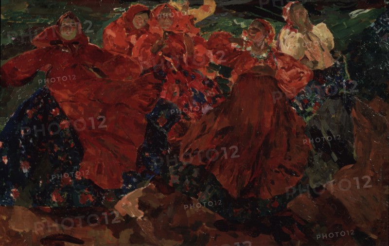 Whirlwind, 1905. Artist: Malyavin, Filipp Andreyevich (1869-1940)
