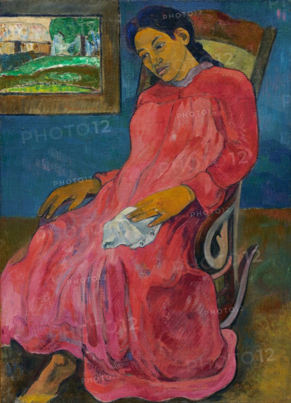 Faaturuma (Melancholic), 1891. Artist: Gauguin, Paul Eugéne Henri (1848-1903)