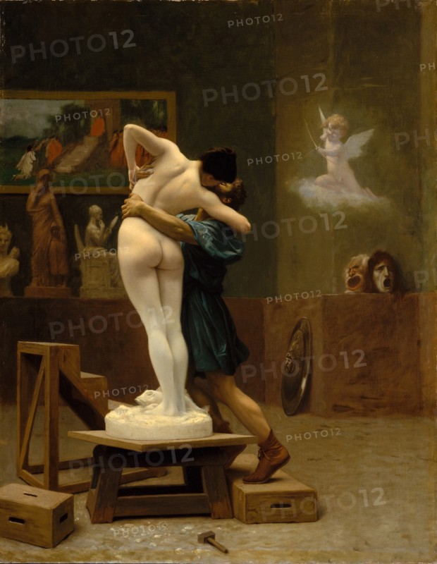 Pygmalion and Galatea, c. 1890. Artist: Gerôme, Jean-Léon (1824-1904)