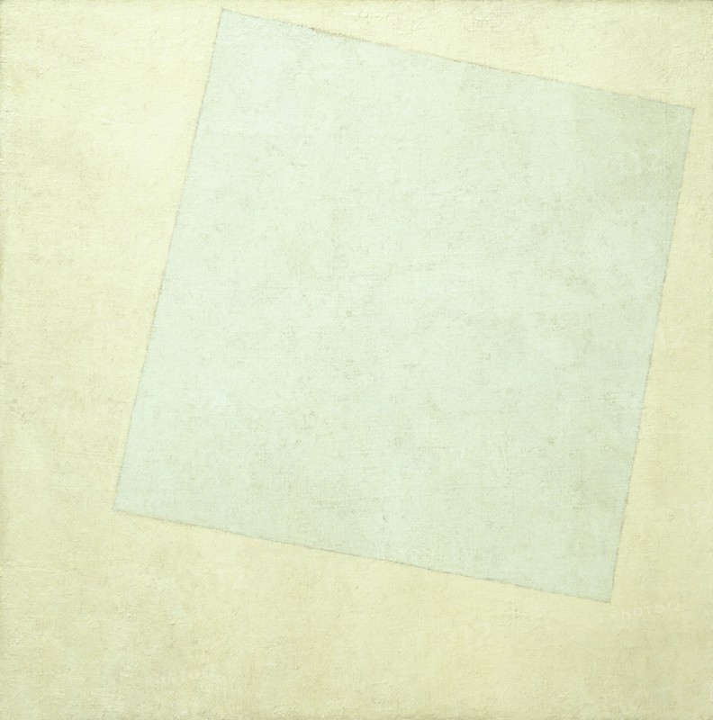 Suprematist Composition. White on White, 1918. Artist: Malevich, Kasimir Severinovich (1878-1935)
