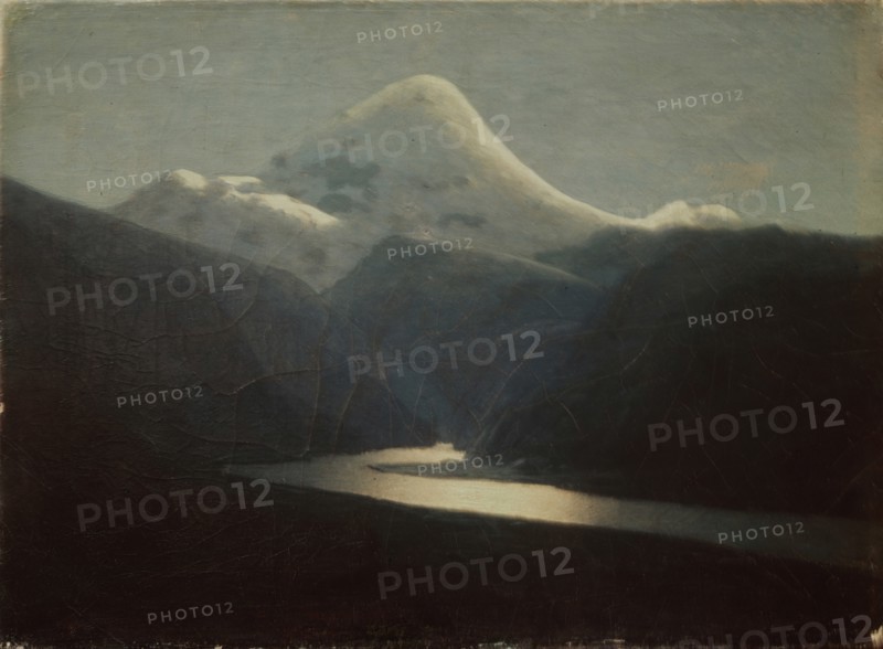 At the Mount Elbrus, 1870s. Artist: Kuindzhi, Arkhip Ivanovich (1842-1910)