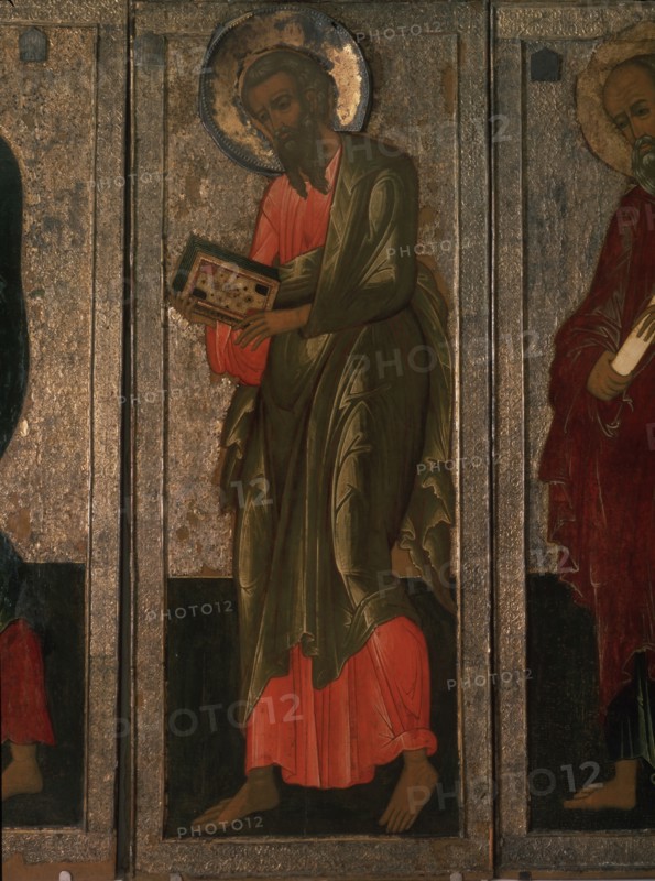 Saint Matthew the Apostle (From the Deesis range), 16th century. Artist: Russian icon