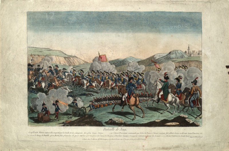 The Battle of Jena, ca 1806. Artist: Anonymous
