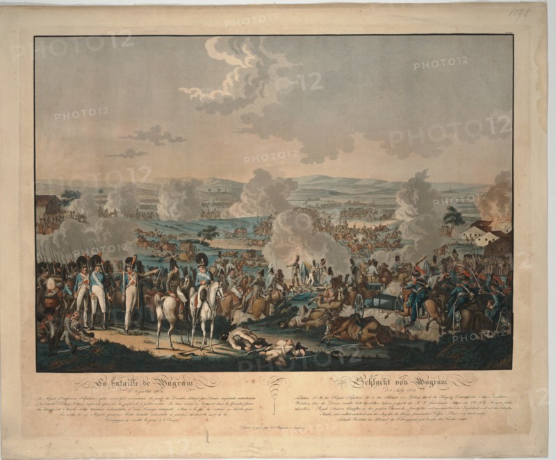 The Battle of Wagram. Artist: Rugendas, Johann Lorenz, the Younger (1775-1826)