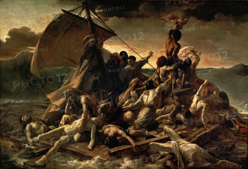 The Raft of the Medusa (Le Radeau de la Méduse), 1818-1819. Artist: Géricault, Théodore (1791-1824)