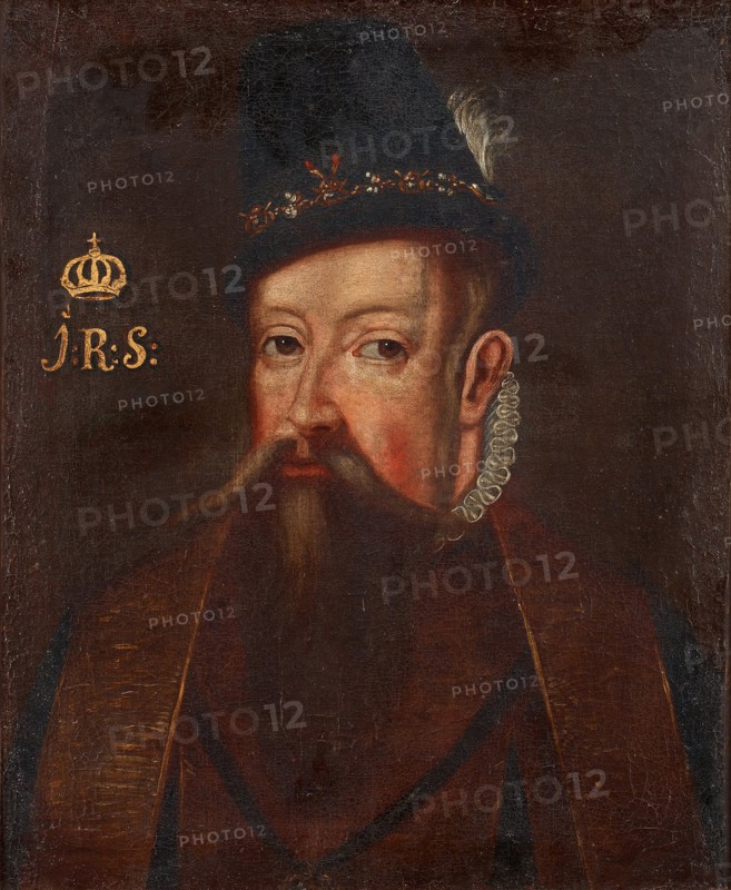 Portrait of the King John III of Sweden (1537-1592), um 1700. Artist: Anonymous