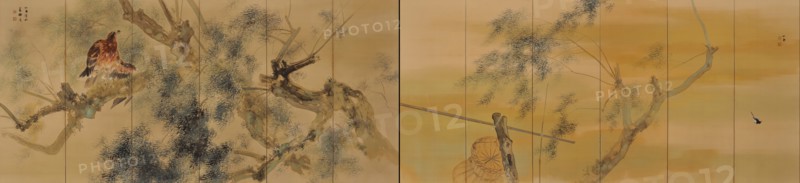 After a Shower, 1928. Artist: Seiho, Takeuchi (1864-1942)