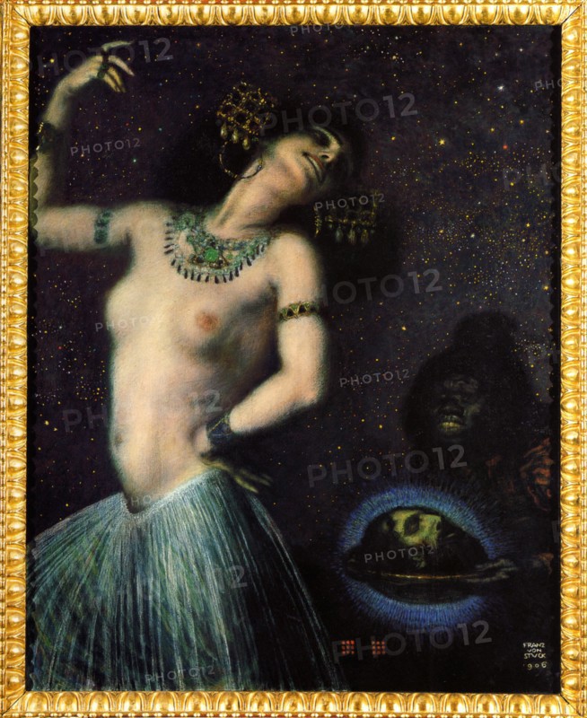 Salome, 1906. Artist: Stuck, Franz, Ritter von (1863-1928)