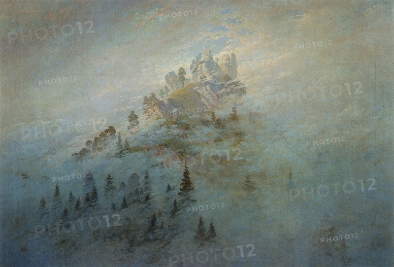 Morning mist in the mountains, 1808. Artist: Friedrich, Caspar David (1774-1840)