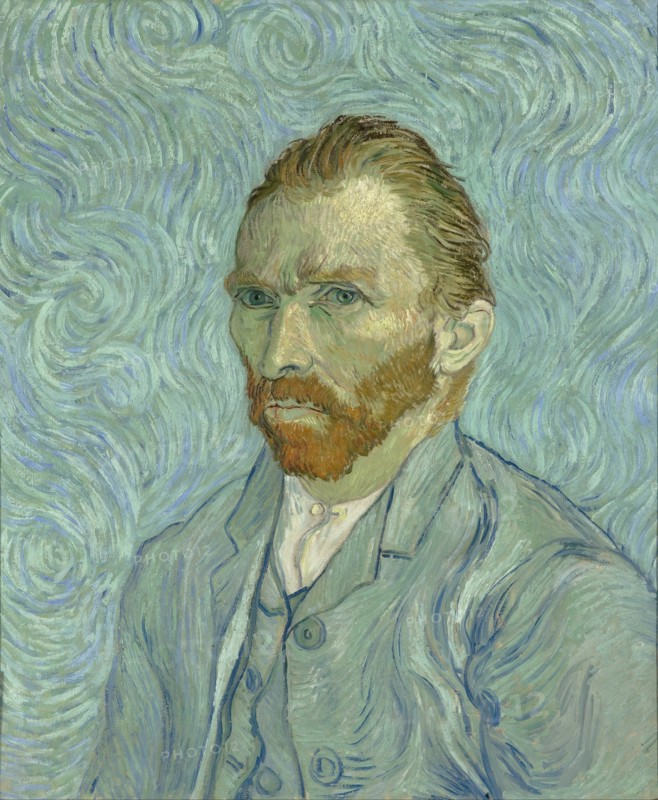 Self-Portrait, 1889. Artist: Gogh, Vincent, van (1853-1890)