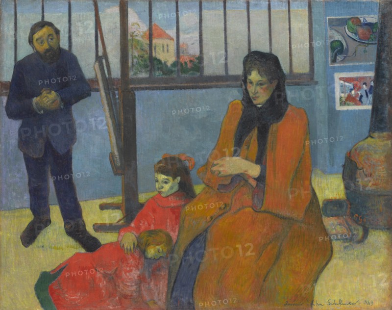 Emile Schuffenecker's Studio, 1889. Artist: Gauguin, Paul Eugéne Henri (1848-1903)