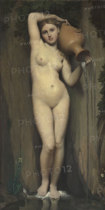 The Spring, 1820-1856. Artist: Ingres, Jean Auguste Dominique (1780-1867)