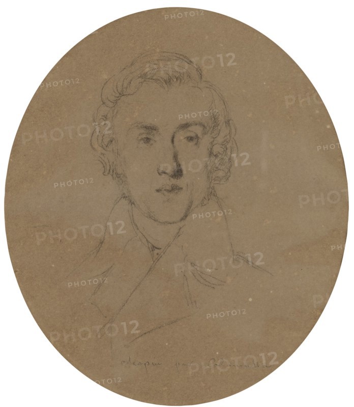 Portrait of Frédéric Chopin. Artist: Calamatta, Luigi (1802-1869)