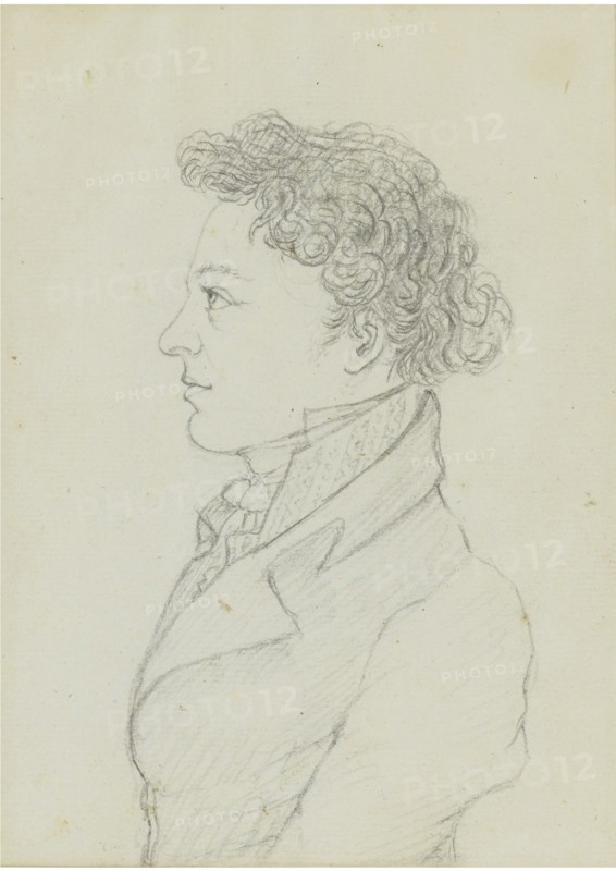 Franz Schubert (1797-1828), at the age of 17 years, ca 1814. Artist: Schober, Franz von (1796-1882)
