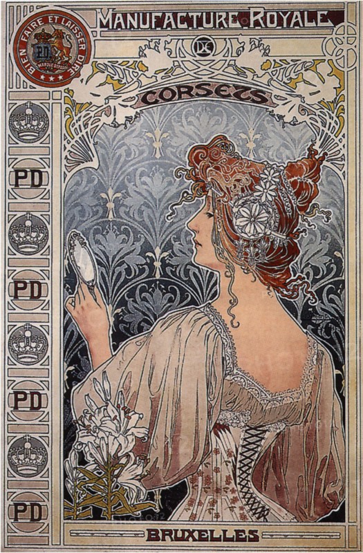 Manufacture Royale, 1897. Artist: Privat-Livemont, Henri (1861?1936)