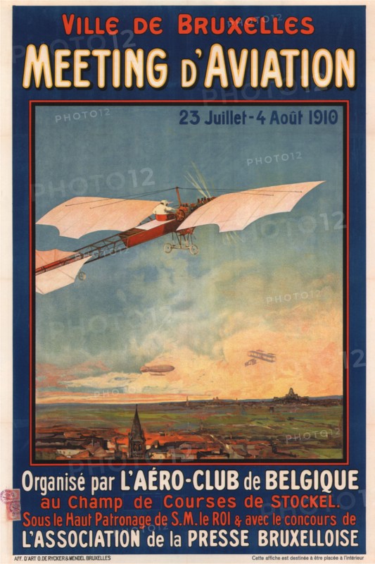 Meeting d'Aviation, 1910. Artist: Anonymous