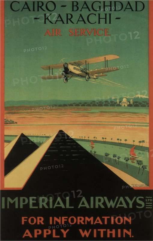 Imperial Airways, 1926. Artist: Dickson, Charles C. (active 1920s)