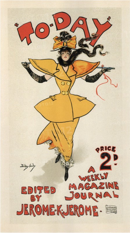 Journal To-Day, edited by Jerome K. Jerome (Poster), 1895. Artist: Hardy, Dudley (1866-1922)