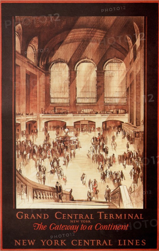 Grand Central Terminal, New York, 1927. Artist: Horter, Earl (1881-1940)