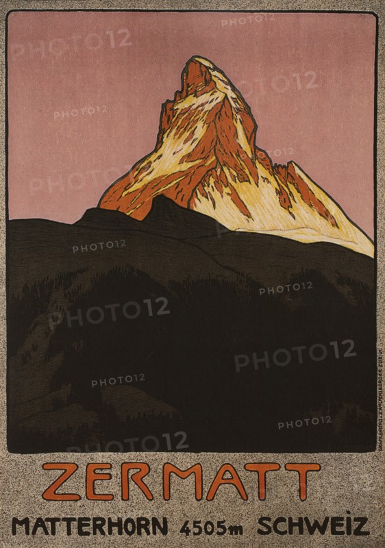 Zermatt, 1908. Artist: Cardinaux, Emil (1877-1936)