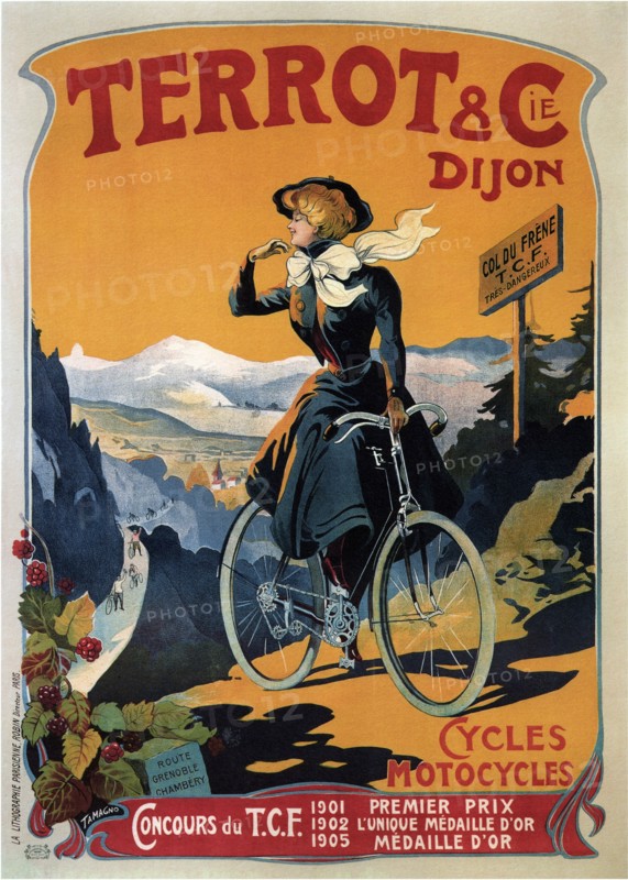 Cycles Terrot & Cie, 1905. Artist: Tamagno, Francisco (1851-1923)