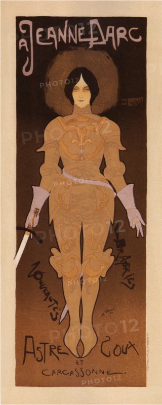 Joan of Arc, 1896. Artist: Feure, Georges de (1868?1928)