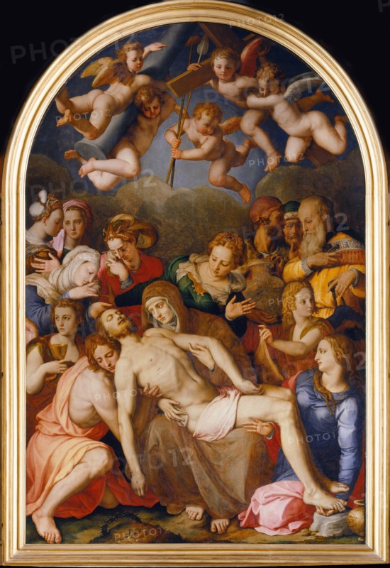 The Descent from the Cross, 1553. Artist: Bronzino, Agnolo (1503-1572)
