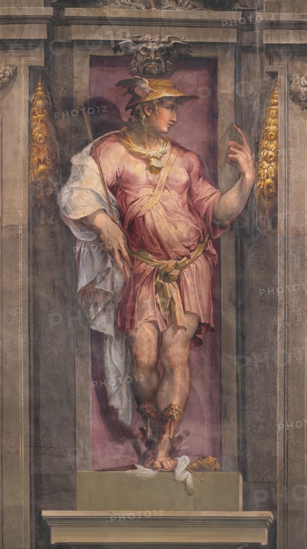 Mercury, 1556-1557. Artist: Gherardi, Cristofano (1508-1556)