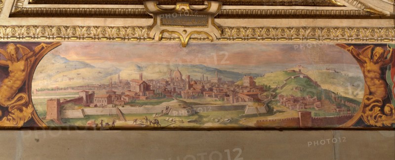 View of Florence, 1557-1558. Artist: Vasari, Giorgio (1511-1574)