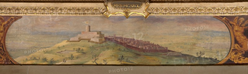View of Montecarlo, 1557-1558. Artist: Vasari, Giorgio (1511-1574)