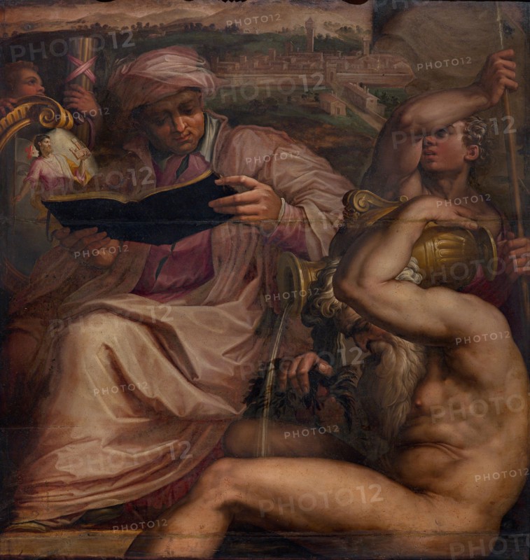 Allegory of Mugello, 1563-1565. Artist: Vasari, Giorgio (1511-1574)
