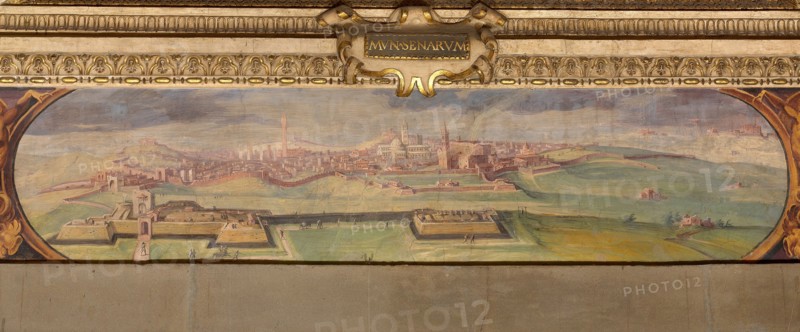 View of Siena, 1557-1558. Artist: Vasari, Giorgio (1511-1574)