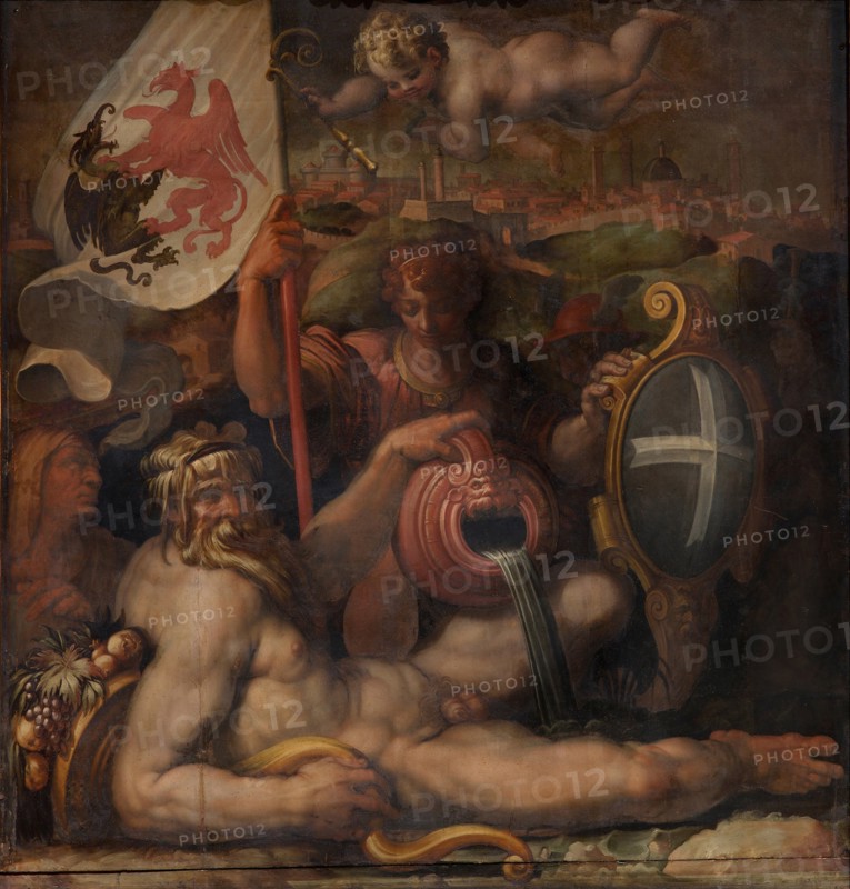 Allegory of Volterra, 1563-1565. Artist: Vasari, Giorgio (1511-1574)
