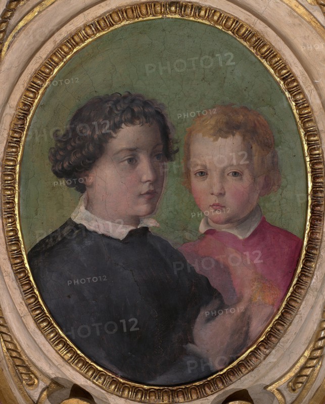 Giovanni and Garzia de' Medici, 1556-1558. Artist: Vasari, Giorgio (1511-1574)