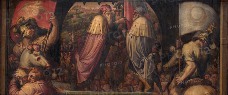 Union of Florence and Fiesole, 1563-1565. Artist: Vasari, Giorgio (1511-1574)