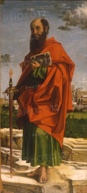 Saint Paul, 1482. Artist: Montagna, Bartolomeo (1449-1523)