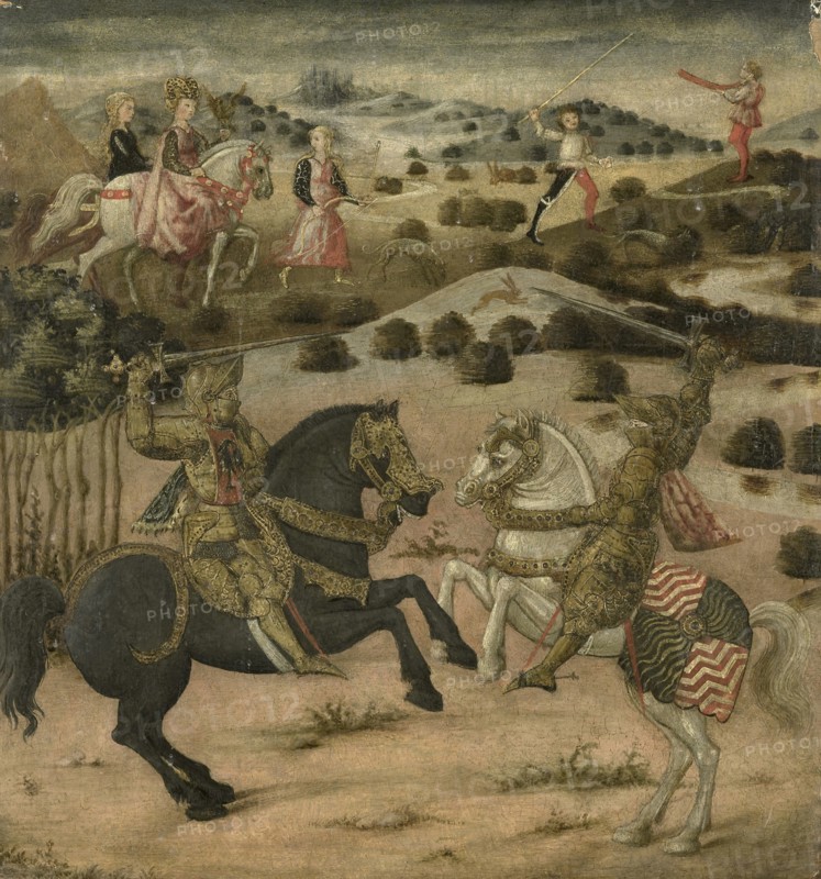 Knight Legend Scene, 1450-1475. Artist: Anonymous
