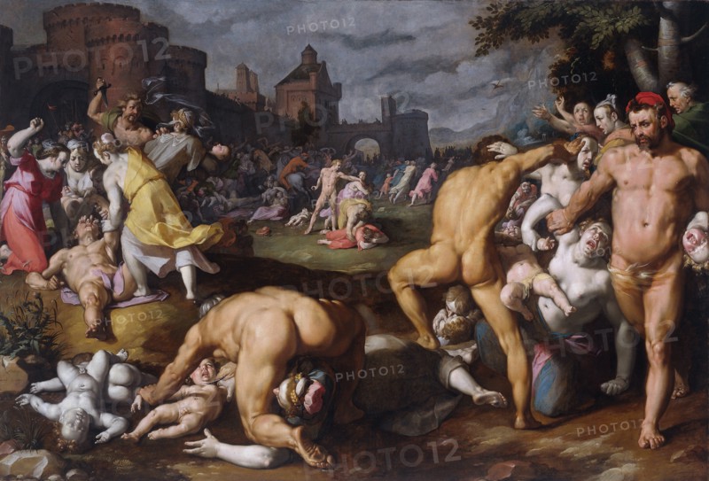 The Massacre of the Innocents, 1590. Artist: Haarlem, Cornelis Cornelisz., van (1562-1638)