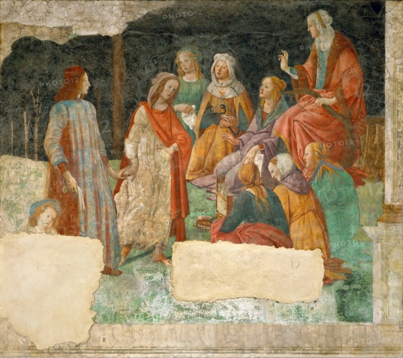 A Young Man Being Introduced to the Seven Liberal Arts, 1484-1486. Artist: Botticelli, Sandro (1445-1510)