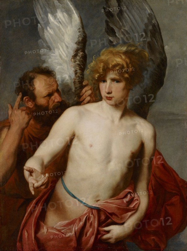 Daedalus and Icarus, Between 1615 and 1620. Artist: Dyck, Sir Anthony van (1599-1641)