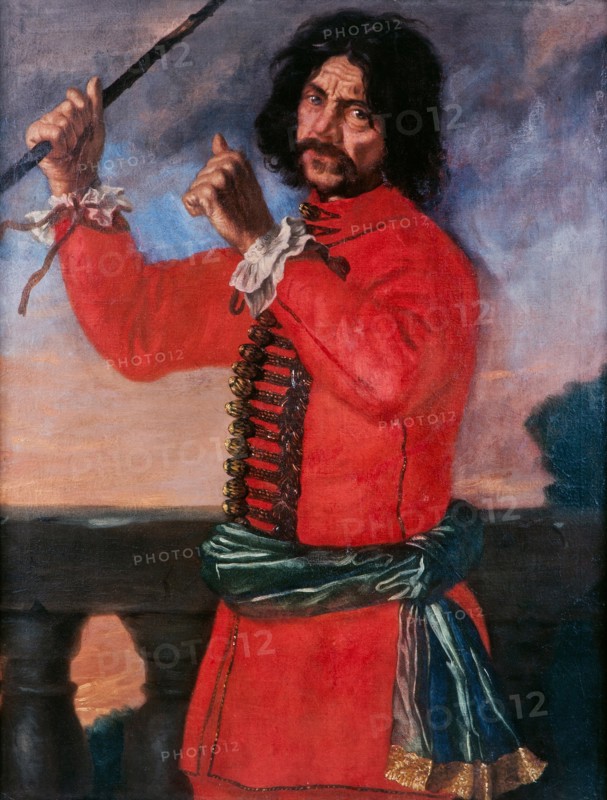 Hindrik Hasenberger, the court jester, 1651. Artist: Ehrenstrahl, David Klöcker (1629-1698)