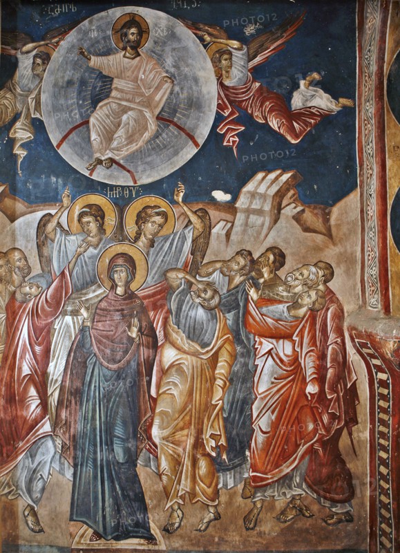 The Resurrection, 14th century. Artist: Master Gerasime (active 14th century)