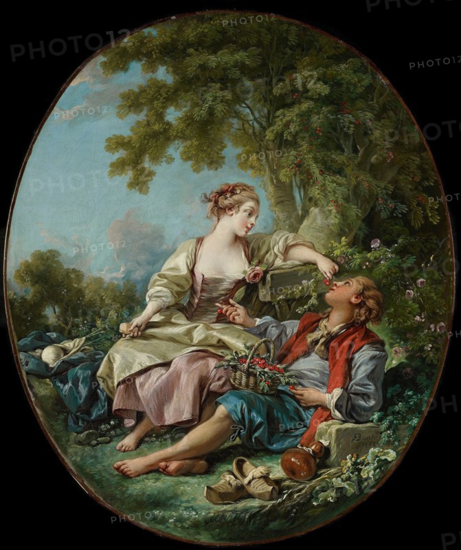 The Wooden Shoes (Les Sabots), 1768. Artist: Boucher, François (1703-1770)
