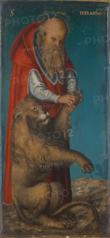 Saint Jerome, 1515. Artist: Cranach, Lucas, the Elder (1472-1553)