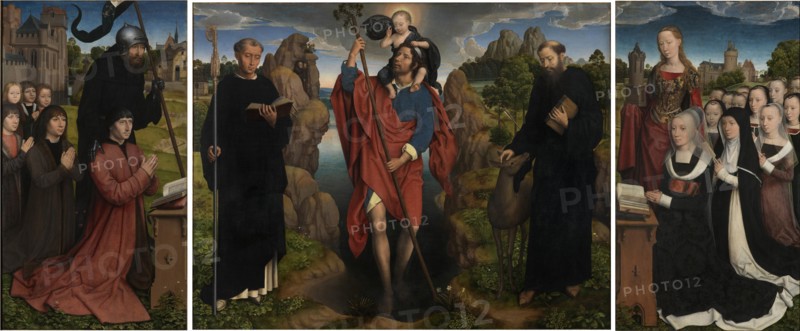 Triptych of Willem Moreel, 1484. Artist: Memling, Hans (1433/40-1494)