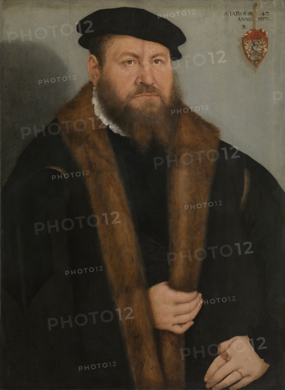 Portrait of a man, 1557. Artist: Cranach, Lucas, the Younger (1515-1586)